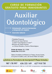 curso auxiliar odontologico casa argentina
